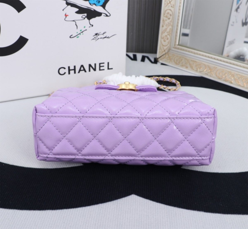 Ch**el top handle bags